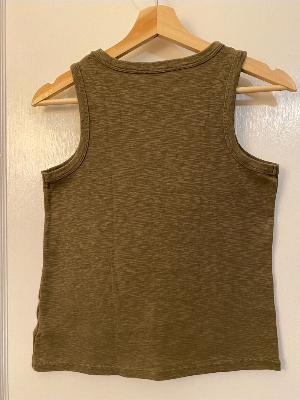 Marled Essentials Olive Green Tank Top Women’s Size Medium - Picture 5 of 8